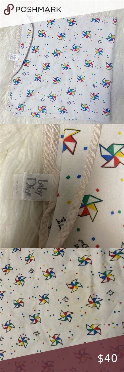 Dior Baby Blanket .